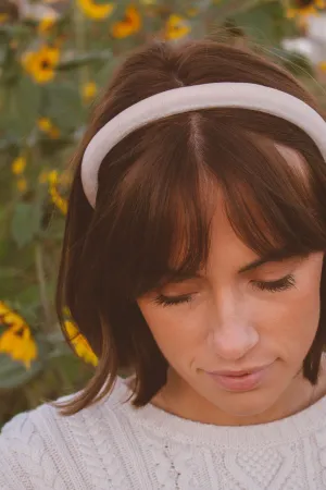 Slim Velvet Hard Headband Andi
