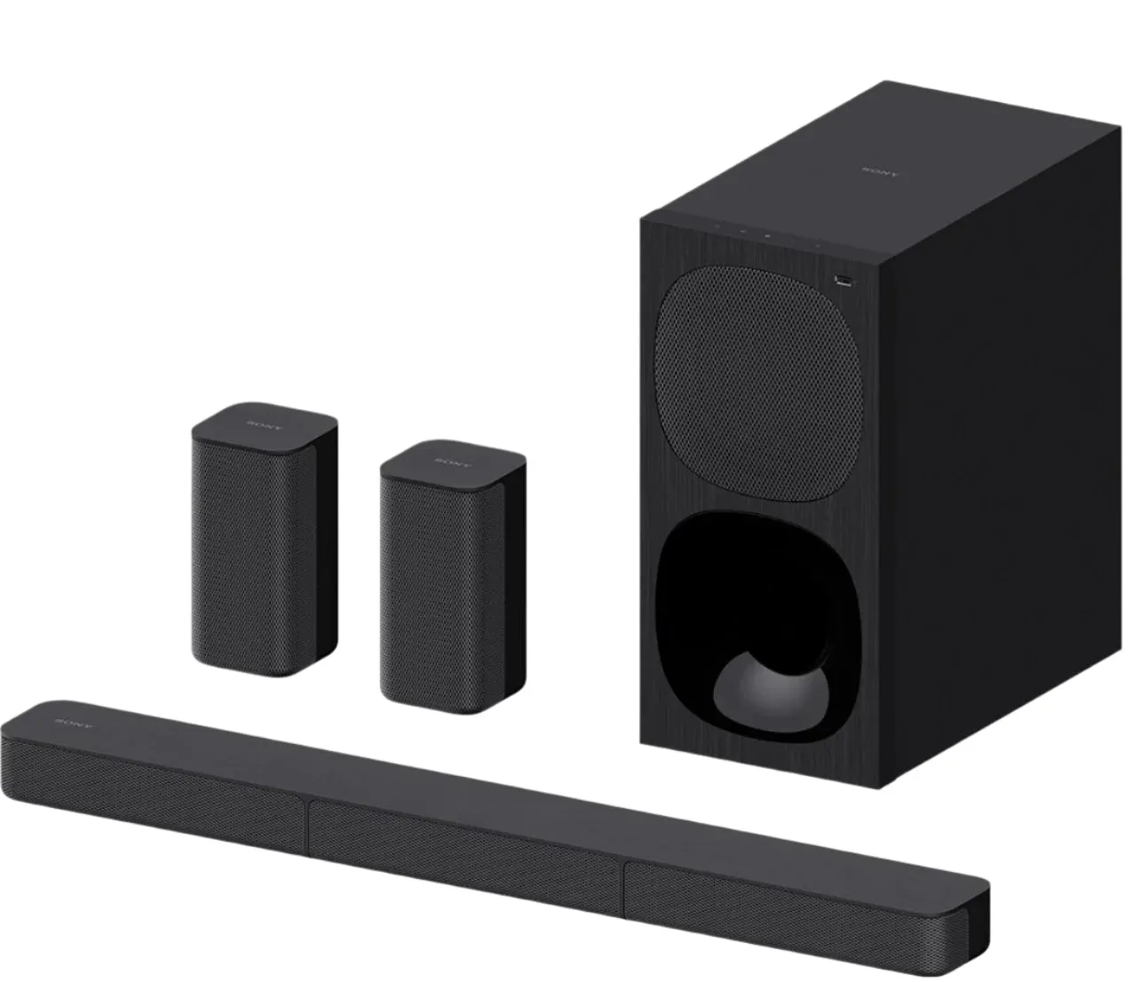 Sony 5.1Ch 1000W Home Cinema Soundbar System With Bluetooth Easy Connection Ex