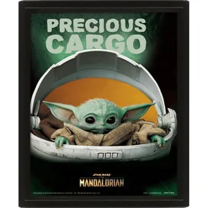 Star Wars: The Mandalorian (Precious Cargo) - Framed