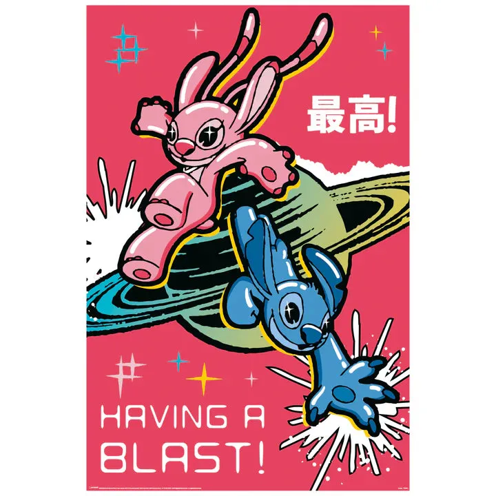 Stitch (Having A Blast) 61 X 91.5cm Maxi Poster