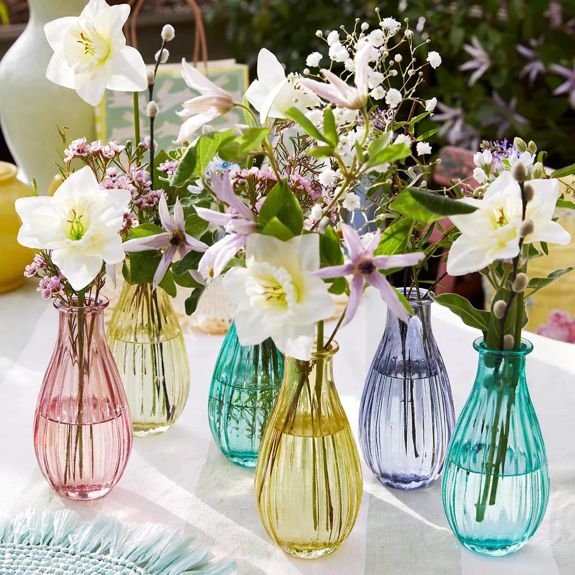 Talking Tables Boho Glass Bud Vase