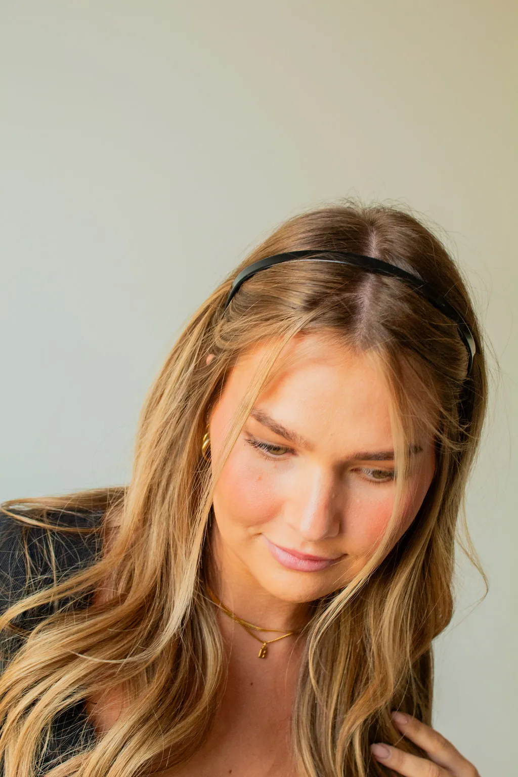Thin Acetate Headband Andi