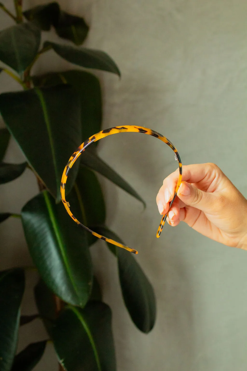 Thin Acetate Headband Andi