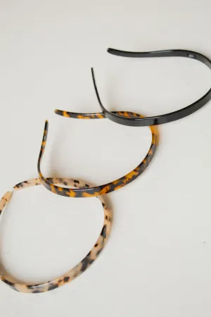 Thin Acetate Headband Andi
