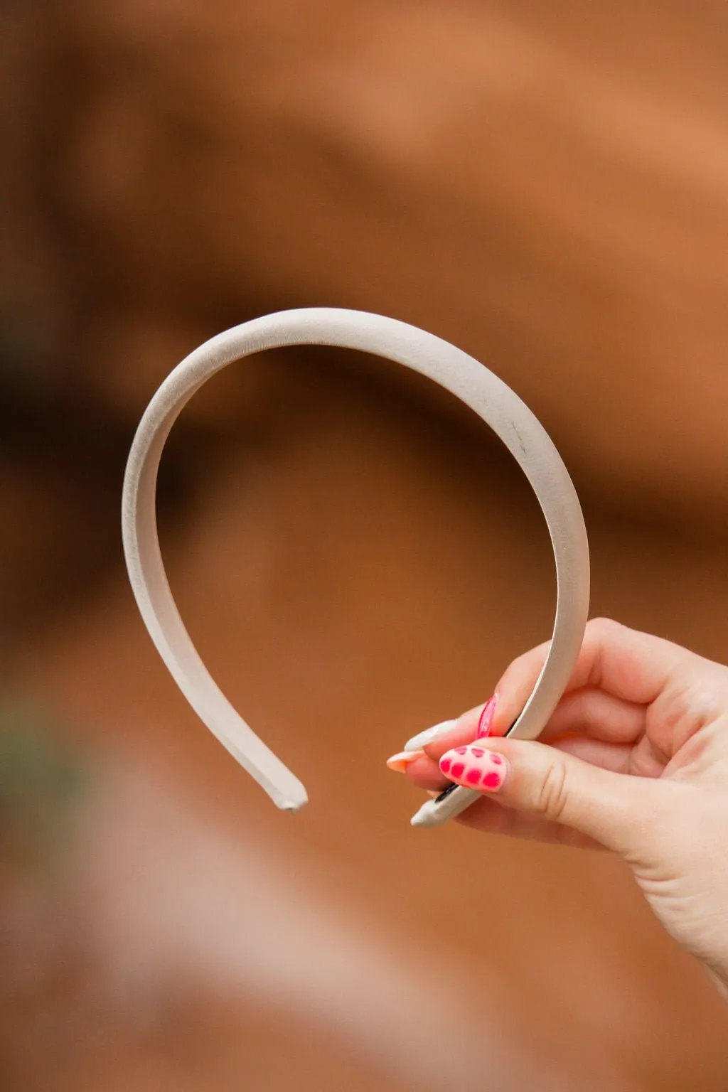 Thin Satin Headband Andi