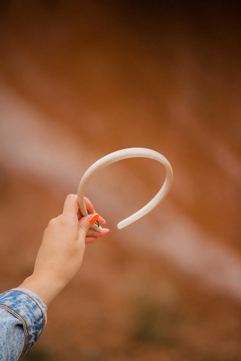 Thin Satin Headband Andi