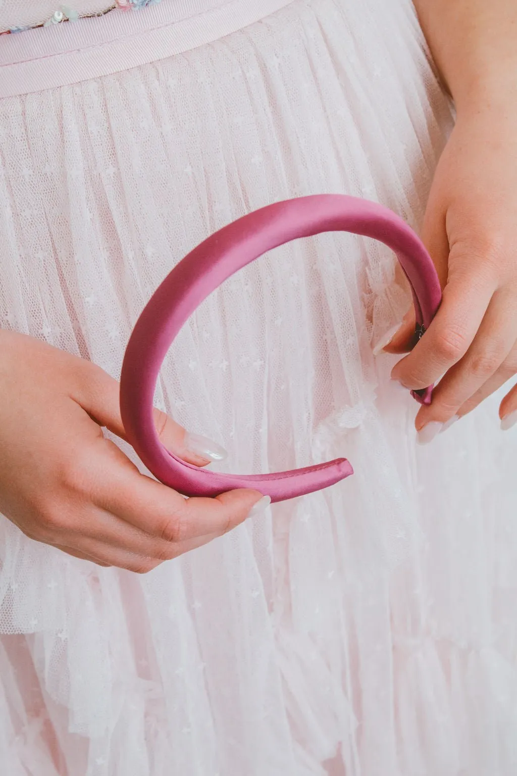Thin Satin Headband Andi