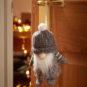 Three Kings Grey Bobble Gonk Pendant
