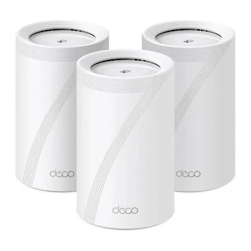 Tp-Link Whole Home Mesh Wi-Fi 7, System (Tri-Band), White