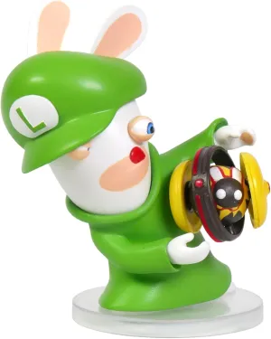 Ubicollectibles Mario   Rabbids Kingdom Battle - Rabbid Luigi 3" Figurine (300093024)
