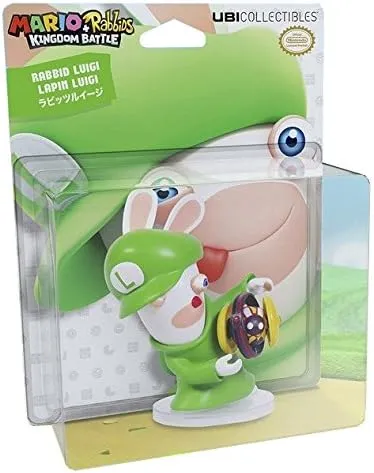 Ubicollectibles Mario   Rabbids Kingdom Battle - Rabbid Luigi 3" Figurine (300093024)
