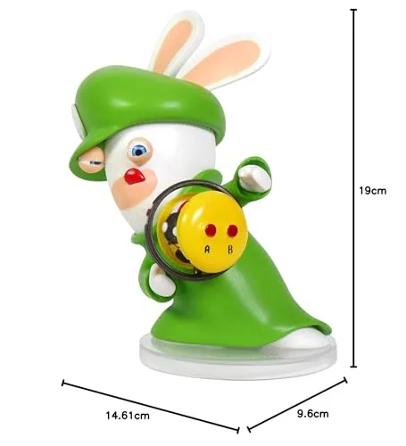 Ubicollectibles Mario   Rabbids Kingdom Battle - Rabbid Luigi 3" Figurine (300093024)