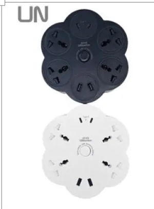 Urbantin Usb Socket Extension With 2 Usb Port  2 Type C   4 Sockets Smart Home 1.8M