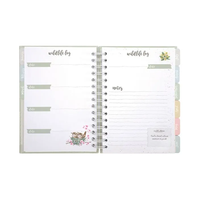 Wrendale Bright Eyed and Bushy Tailed Fox Wildlife Journal