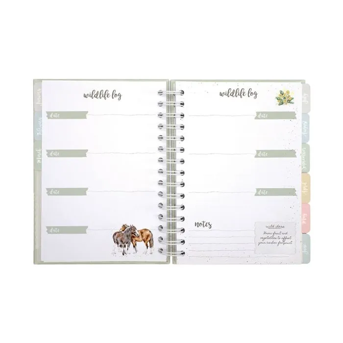 Wrendale Bright Eyed and Bushy Tailed Fox Wildlife Journal