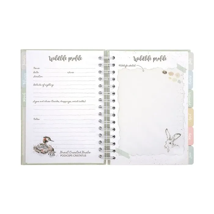Wrendale Bright Eyed and Bushy Tailed Fox Wildlife Journal