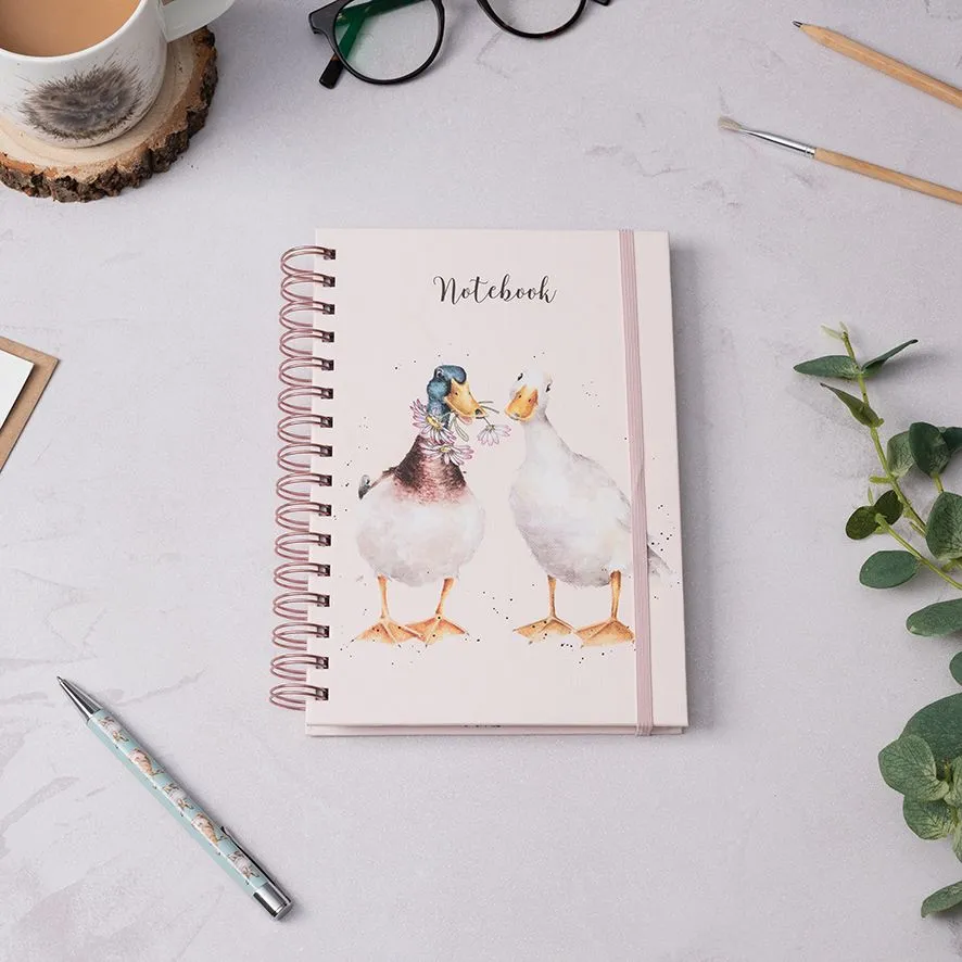 Wrendale Not a Daisy Goes By Duck A5 Notebook
