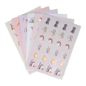 Wrendale The Country Set Country Animal Stickers