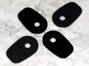 Yamaha Turn Signal Adapter Plates - R1 R6 FZ6 FZ1 FAZER YZF600 YZF1000 FJR1300