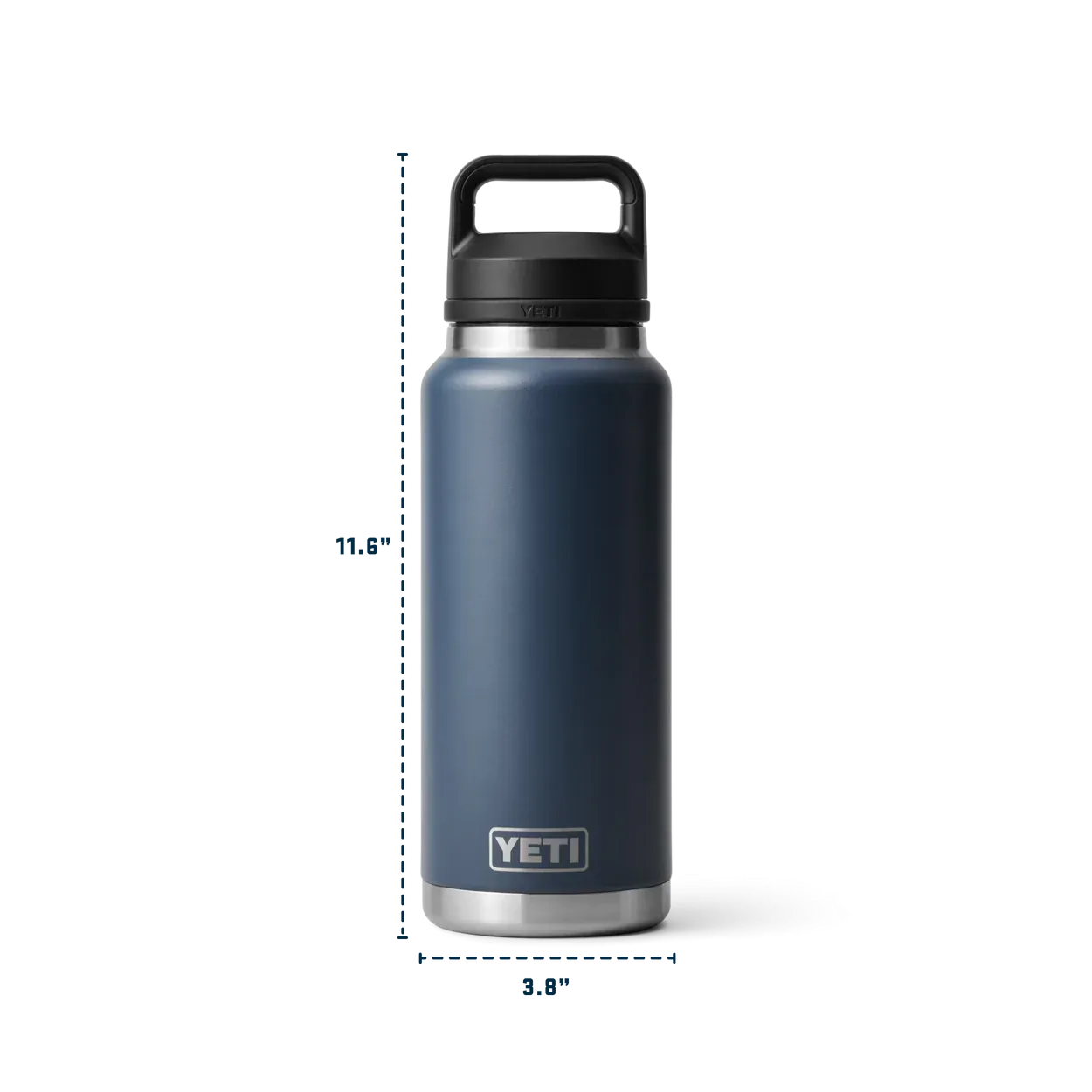 YETI Rambler 36 oz (1 l) Bottle with Chug Cap - Black